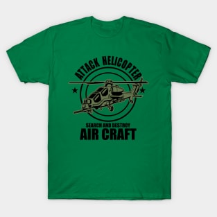 ATTACK HELICOPTER GREEN T-Shirt